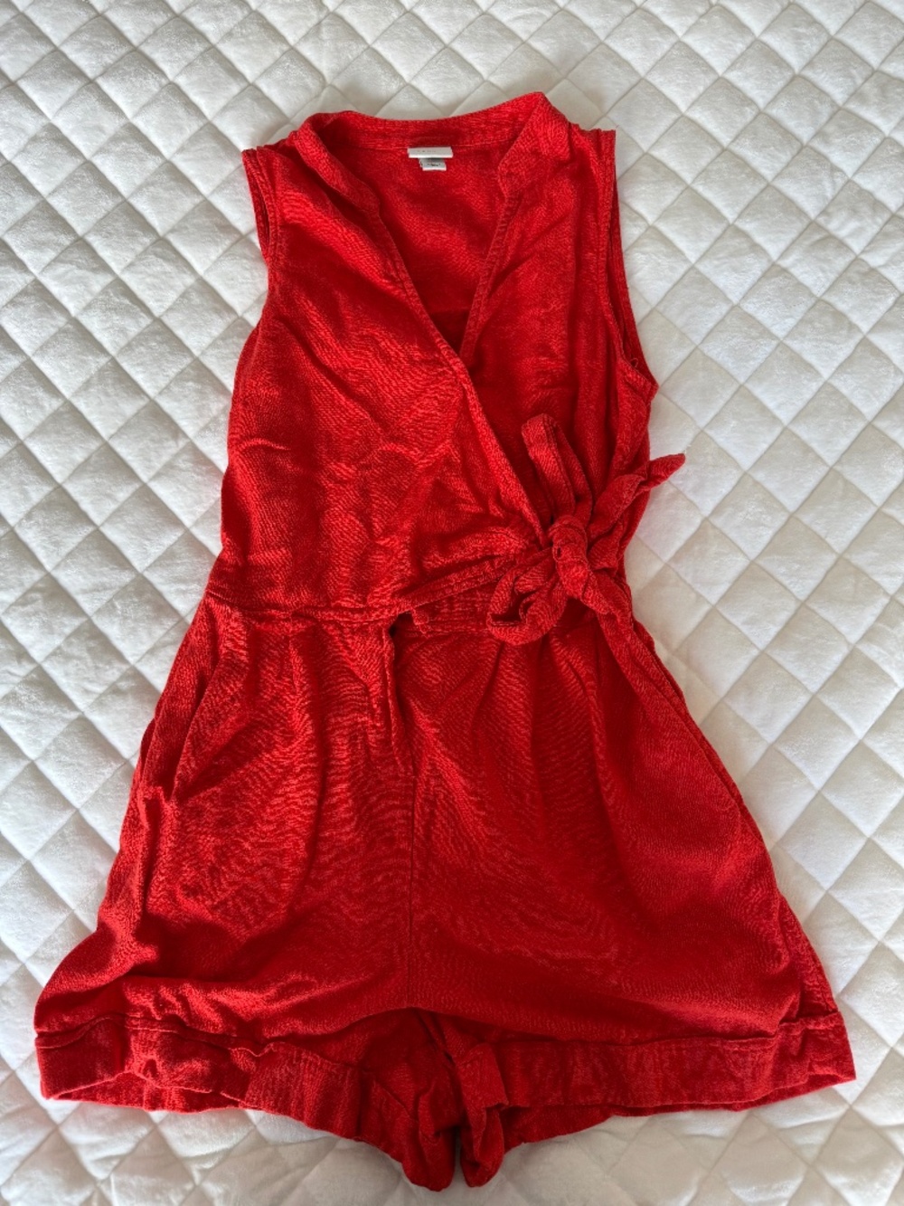 red-orange A New Day romper